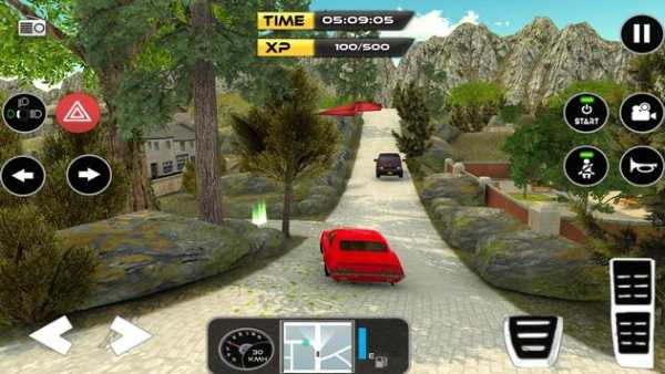Classic Car Driving & Parking Simulator screenshot 4