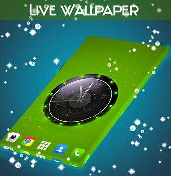 Live Wallpaper Clock for HTC скриншот 4