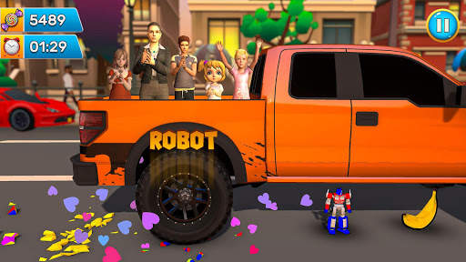 Monster Trucks Transformation - Car Crushing Game screenshot 1