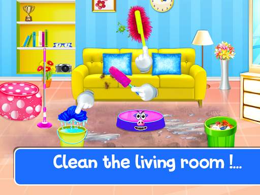 Clean Up - Cleaning Girls Games स्क्रीनशॉट 3