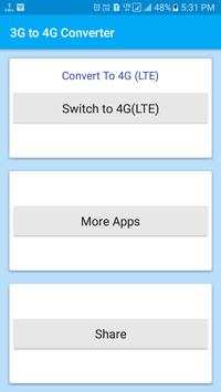 3G to 4G VoLTE Converter screenshot 2