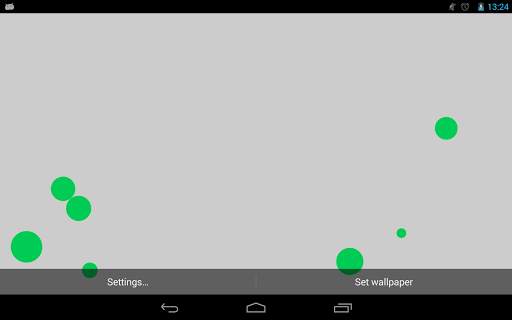 Particles Live Wallpaper screenshot 2