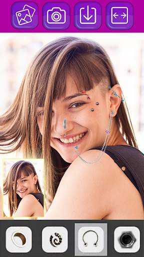 Beauty Piercing Photo Editor screenshot 7