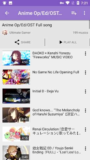 Anime Music - OST, AMV, Piano screenshot 6