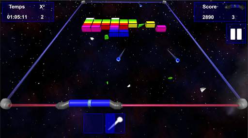 Brickin 3d brick breaker screenshot 2