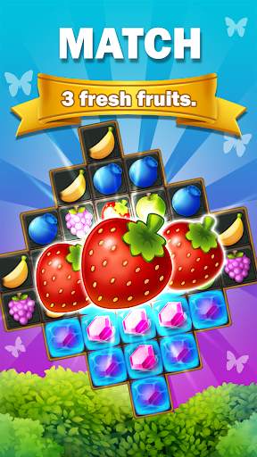 Sweet Fruits POP : Match 3 1 تصوير الشاشة