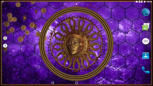 3D Sun Watch Live Wallpaper 2 تصوير الشاشة