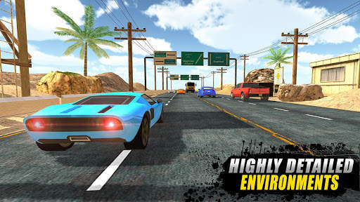 Highway Traffic Race 2018 screenshot 1