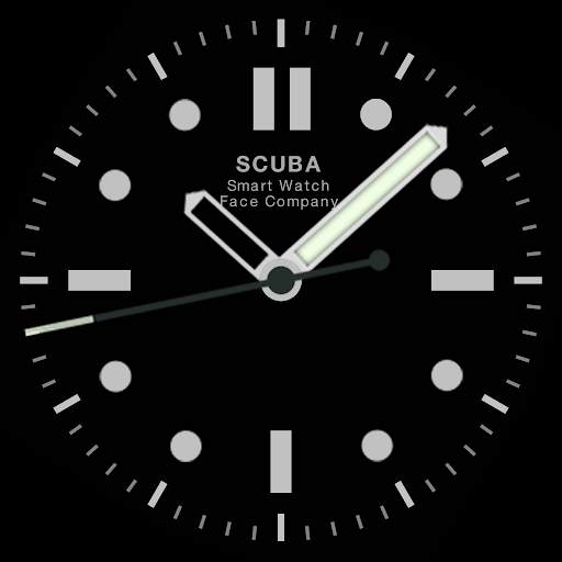 Scuba Diver Watch Face 4 تصوير الشاشة