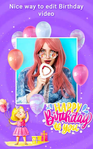 Birthday Photo Video Maker screenshot 4