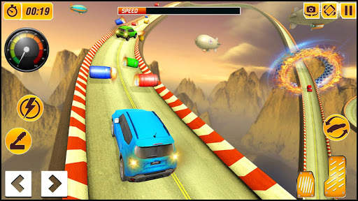 Prado Jeep Car Stunt Racing: Car Stunts Games 2020 screenshot 1