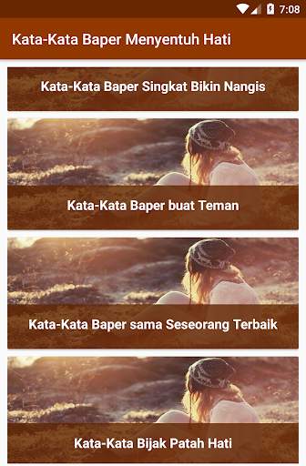 Kata-Kata Baper Menyentuh Hati screenshot 2