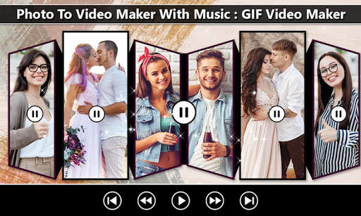 Fullscreen Photo To Video Maker : Video Story screenshot 1