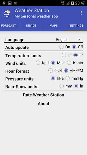 Weather Station screenshot 4