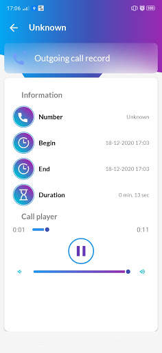 Smart auto call recoder скриншот 1