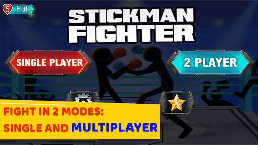 Stickman SuperHeroes Fighters: Free Fighting Games screenshot 4