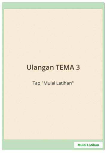 Latihan Soal SD Kelas 2 Tema 3 screenshot 4