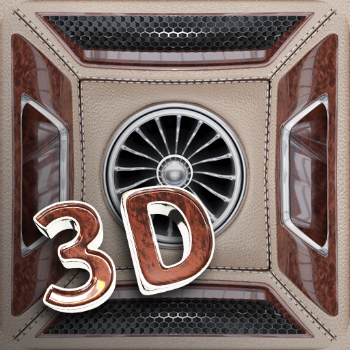 3D Wallpaper Clock Widget HD أيقونة