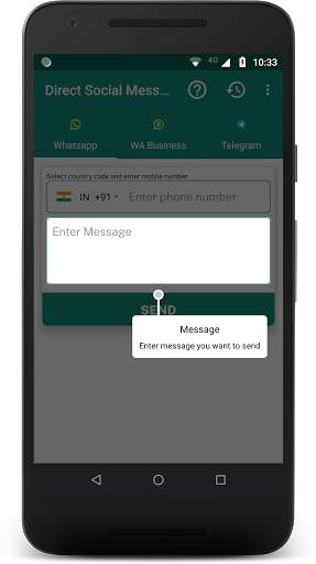 Direct Whatsapp, WA Business, Telegram Messenger screenshot 8
