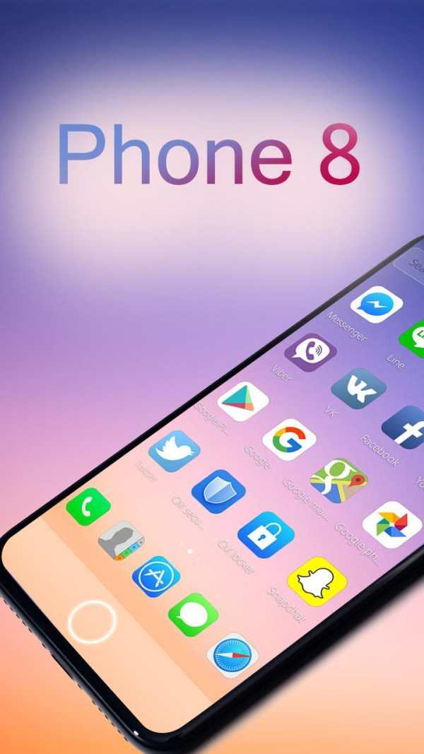 Theme for iPhone 8 screenshot 1