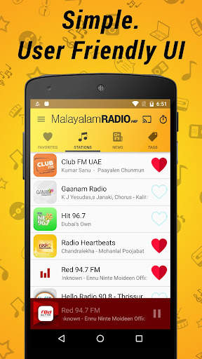 Malayalam Radio HD - Music & N screenshot 1