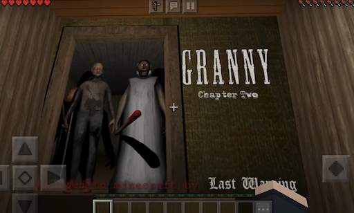 granny horror minecraft skin screenshot 6