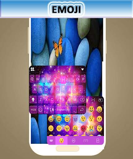 New Smart Keyboard-Plus Beautiful Themes & Emoji screenshot 3