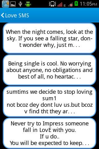 SMS Quotes Collection 5 تصوير الشاشة