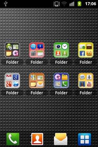 Droid App Folder screenshot 1
