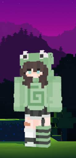 E girl Skin for Minecraft screenshot 2