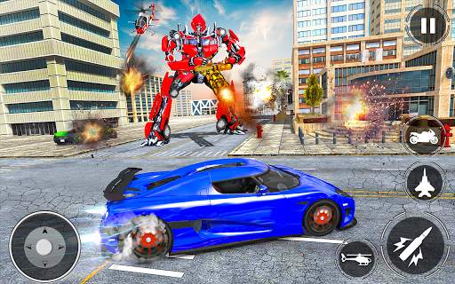US Police Transform Robot War screenshot 2