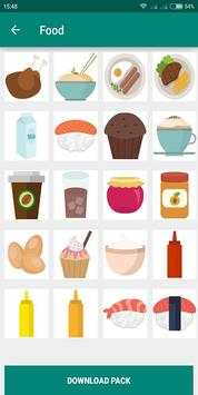Super Food Pack Photo Sticker for Whatsapp Chat screenshot 7