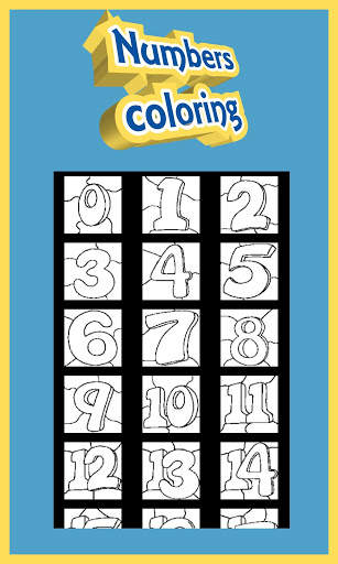 Disegni da colorare - Numeri screenshot 9