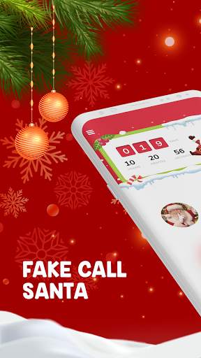 Fake Call Santa - Call Santa Claus You 1 تصوير الشاشة