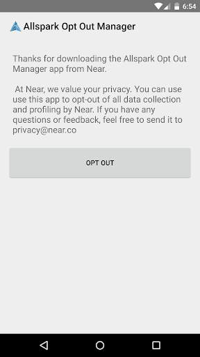 Allspark Opt Out Manager screenshot 1
