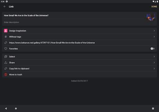 Raindrop.io screenshot 4