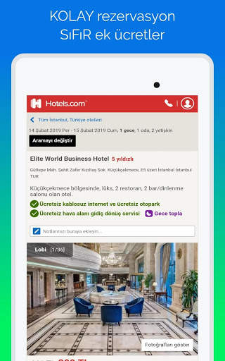 Hotel Booking - ucuz oteller screenshot 4