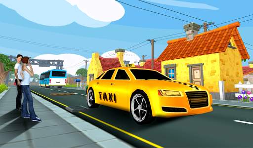 City Taxi Driving 3D screenshot 5