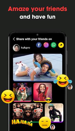 Add Face To Video Reface video screenshot 5