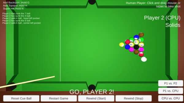 Billard Eight  Ball Pool game screenshot 3