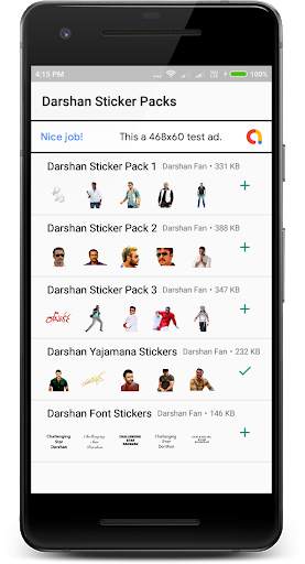 Darshan Kannada Stickers- WAStickerApp screenshot 1