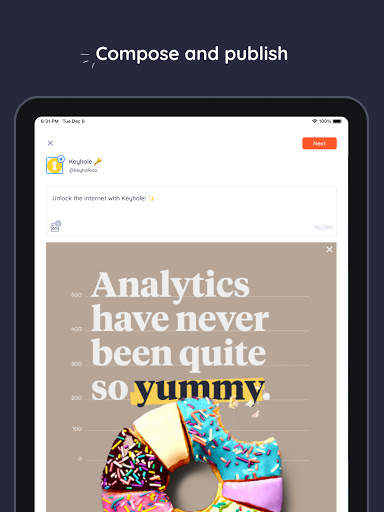 Keyhole - Social Media Scheduling & Publishing screenshot 14