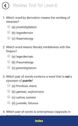 Verbal Advantage - Level 6 screenshot 5