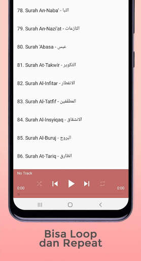 Juz Amma Teks MP3 dan Terjemahan screenshot 10