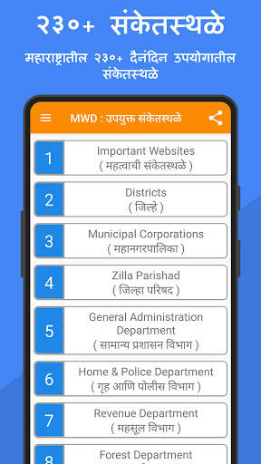 Maharashtra Website Directory screenshot 1