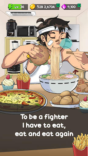 Food Fighter Clicker - Mukbang screenshot 3