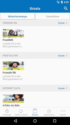 My Lumitel screenshot 2