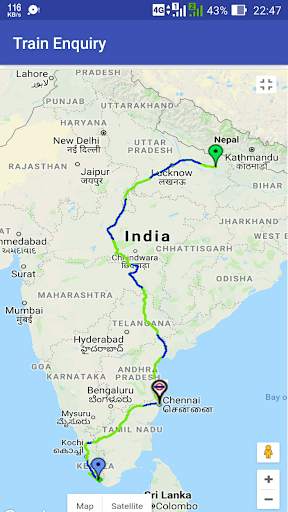 Indian Train Enquiry IRCTC 3 تصوير الشاشة