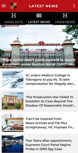 Latest Laws: Indian Laws, Bare screenshot 3