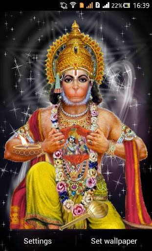 Hanuman Live Wallpaper screenshot 2